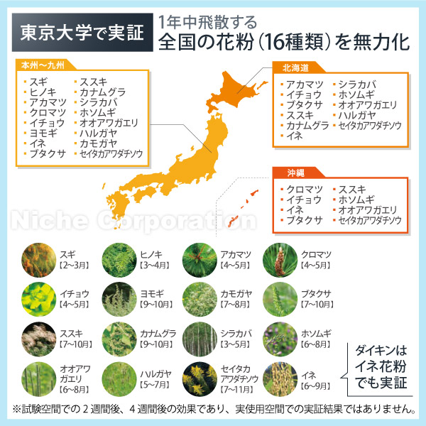 ダイキン 空気清浄機 小型 花粉対策 MC555A ストリーマ ウイルス 菌 花粉 PM2.5 | ダイキン | 06