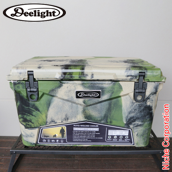 Deelight Deelight(ディーライト) アイスランドクーラー 45QT グリーン  