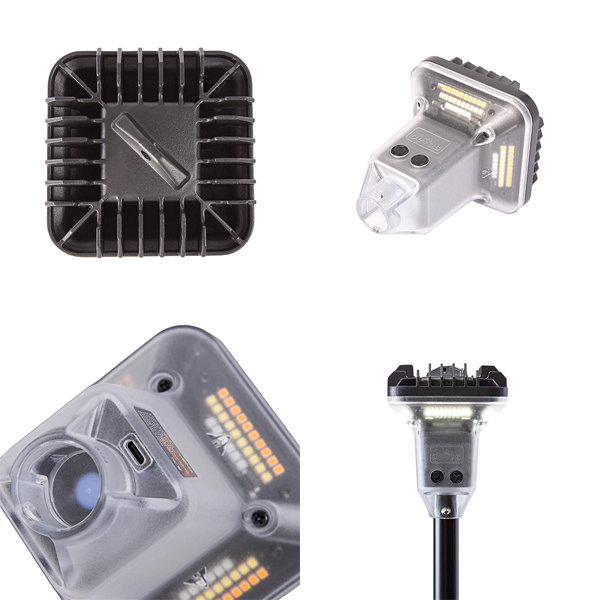 ディボス ライトレンジャー 2000 20520002 アウトドア キャンプ ランタン バッテリー式 スタンド 三脚ベース USB-C充電 防水キャリーバッグ付き_3