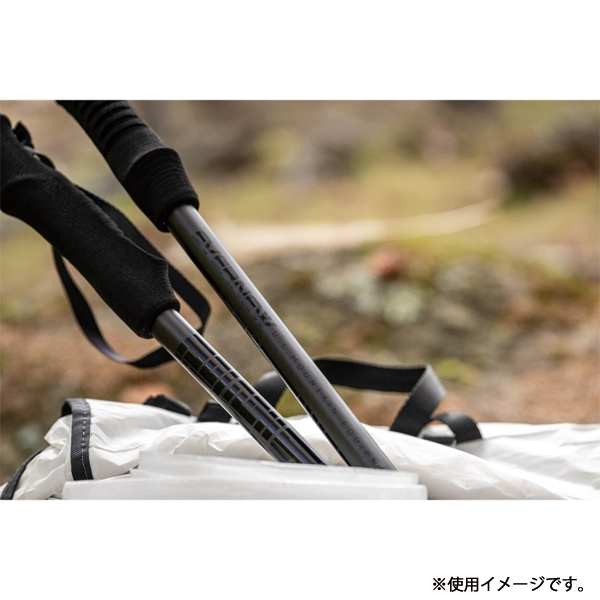 エバニュー ジョニーハイカー シングル EVERNEW EBH501 アウトドア ポール ストック カーボン ハイキング 杖_3