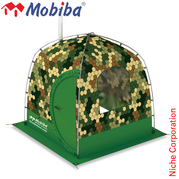 MOBIBA バックパックサウナ RB170M 27170 モビバ サウナ 屋外 キャンプ 野外 アウトドア サウナテント ストーブ 2人 2名