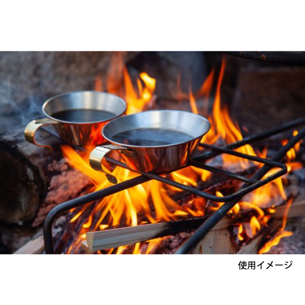 ファイヤーサイド コッパーシェラカップ 500 &ハンドル用本革カバー セット アウトドア キャンプ カップ FIRESIDE 本革 銅製 刻印 日本製 | FIRESIDE | 18