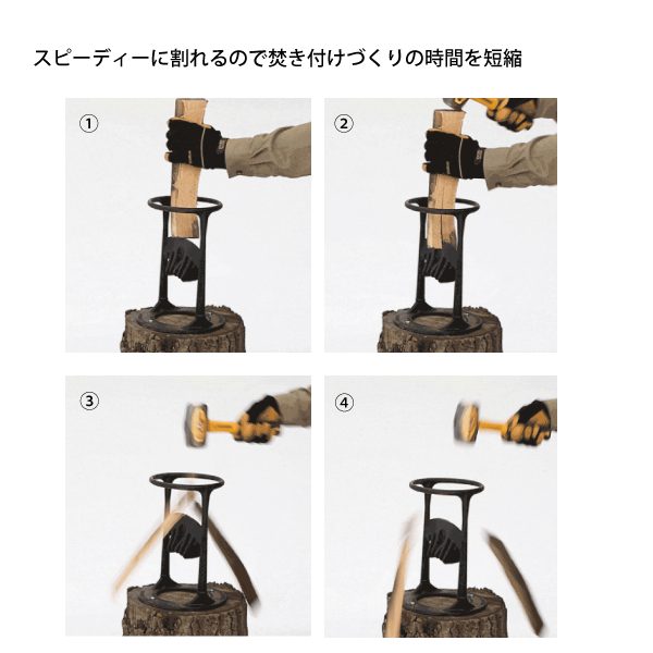 ファイヤーサイド キンドリングクラッカー ＆ ストライカー 1000