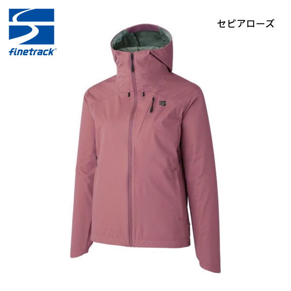 【Women's L レッド系】 Finetrack ( ファイントラック ) ニュウモラップフーディ ポリエステル ウェア トップス アウター ジャケット ソフトシェル z00057344  ソフトシェル アウタ finetrack - 【Women's L レッド系】 Finetrack ( ファイントラック