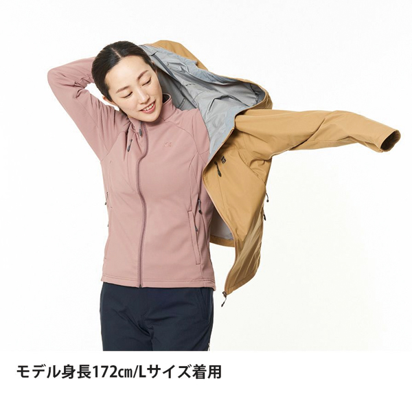 ファイントラック（finetrack） アウター フロウラップフーディ