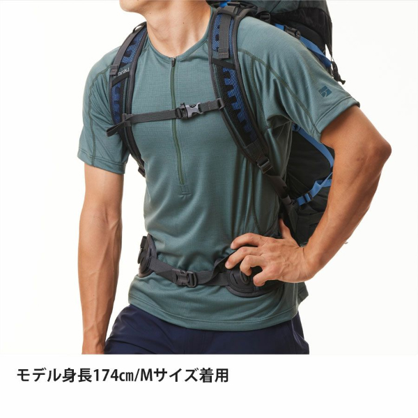 ファイントラック ラミースピンエアジップT メンズ FMM0254