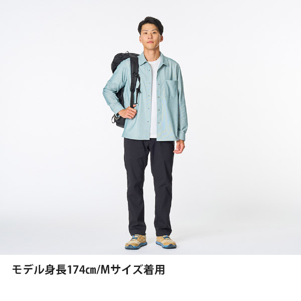ファイントラック  にほんのいろコンシールメッシュシャツ メンズ FMM2001 アウトドア ウェア トップス メンズ シャツ 長袖 速乾 日本製の画像