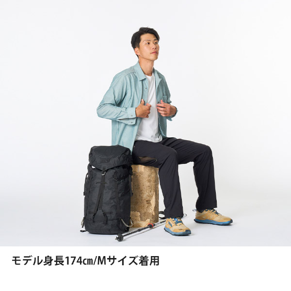 ファイントラック  にほんのいろコンシールメッシュシャツ メンズ FMM2001 アウトドア ウェア トップス メンズ シャツ 長袖 速乾 日本製の画像