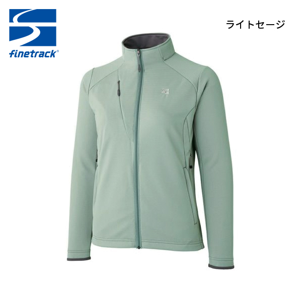 ファイントラック アウター ドラウトクロージャケット ウィメンズ FMW0531 アウトドア ウェア L3 ミッドレイヤー 女性用 レディース 自転車 長袖_2
