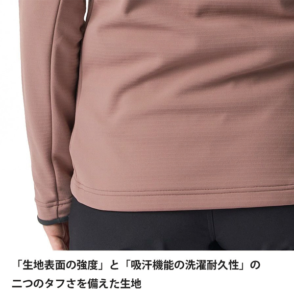 ファイントラック アウター ドラウトクロージャケット ウィメンズ FMW0531 アウトドア ウェア L3 ミッドレイヤー 女性用 レディース 自転車 長袖_17