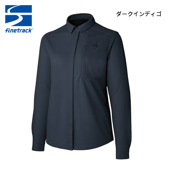 ファイントラック  ラミースピンニットシャツ ウィメンズ FMW1601 アウトドア ウェア トップス レディース 吸水速乾 シャツ 長袖の画像