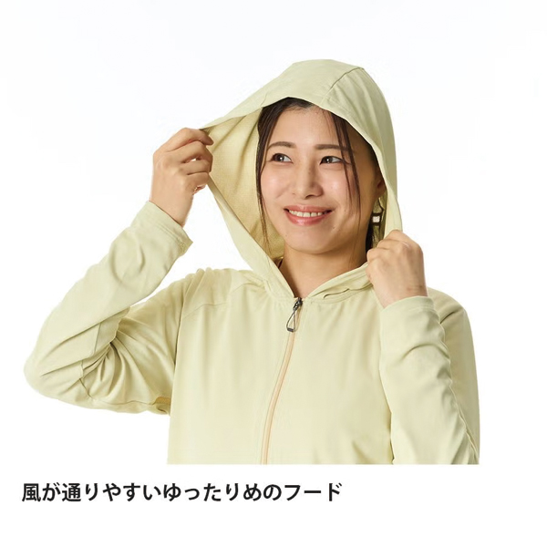 ファイントラック  ドラウトシェードフルジップパーカー ウィメンズ FMW1900 アウトドア ウェア アウター レディース ベースレイヤー UVカットの画像