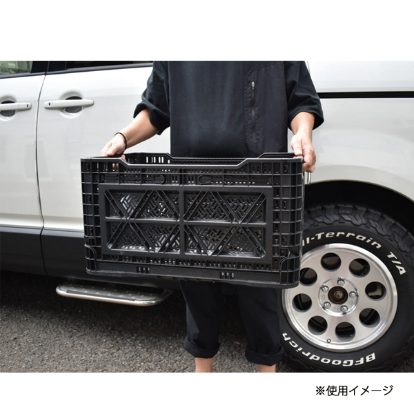 JEEP 収納ボックス フォールディングコンテナ50.0L 楽天市場】ジープ Jeep 収納ボックス フォールディングコンテナ50
