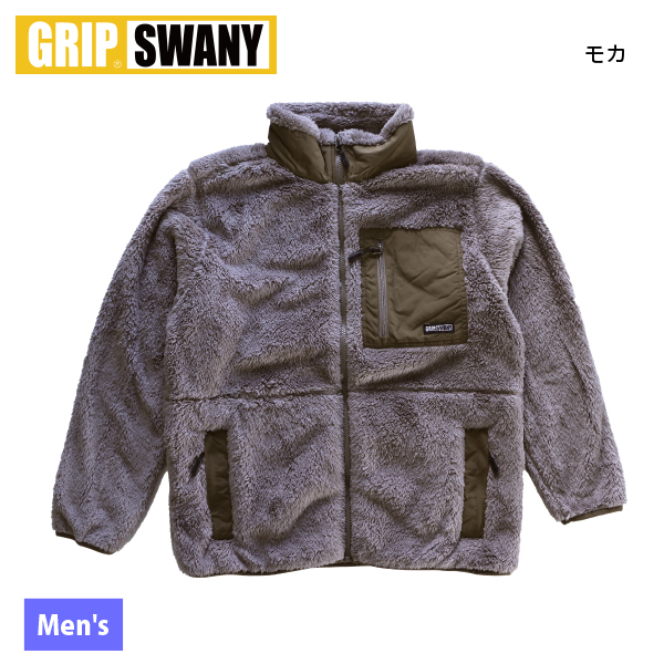 GRIP SWANY（グリップスワニー） コーラル フリース ジャケット GSMCT