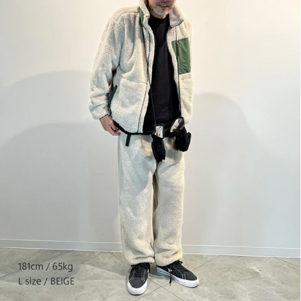 GRIP SWANY（グリップスワニー） コーラル フリース ジャケット GSMCT