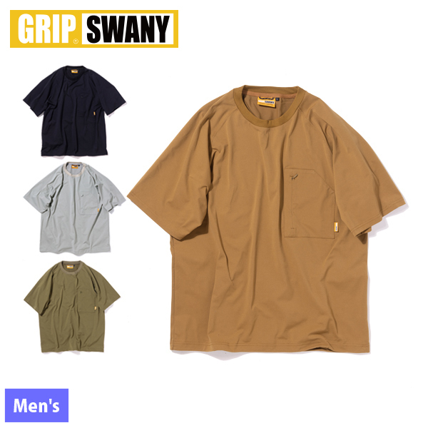 GRIP SWANY(グリップスワニー)  GS エアフロー Tシャツ GSMCT0005 アウトドア ウェア トップス メンズ｜ニッチ・エクスプレス