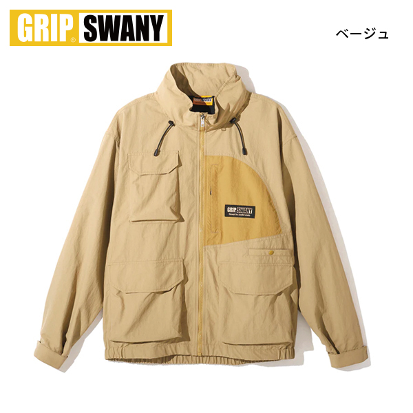 GRIP SWANY(グリップスワニー) GS ユーティリティー ジャケット GSMJ-139 アウトドア ウェア メンズ_1