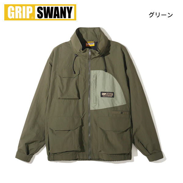 GRIP SWANY(グリップスワニー) GS ユーティリティー ジャケット GSMJ-139 アウトドア ウェア メンズ_3