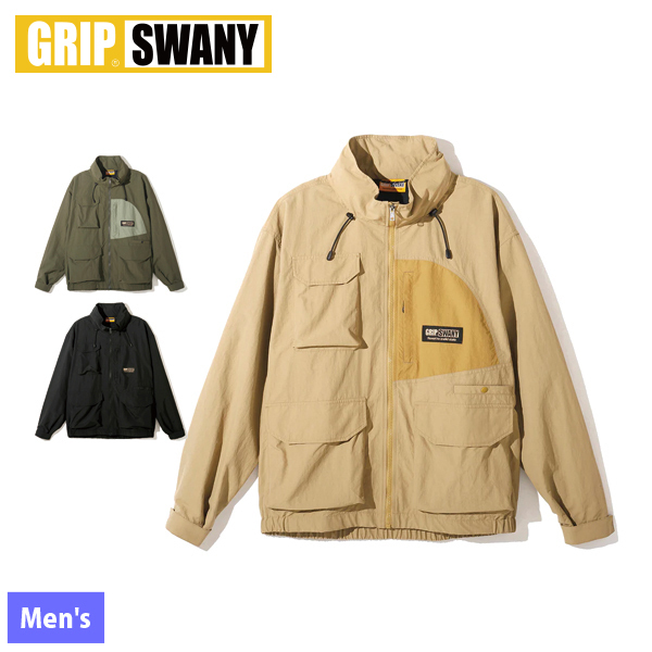 GRIP SWANY(グリップスワニー) GS ユーティリティー ジャケット GSMJ-139 アウトドア ウェア メンズ