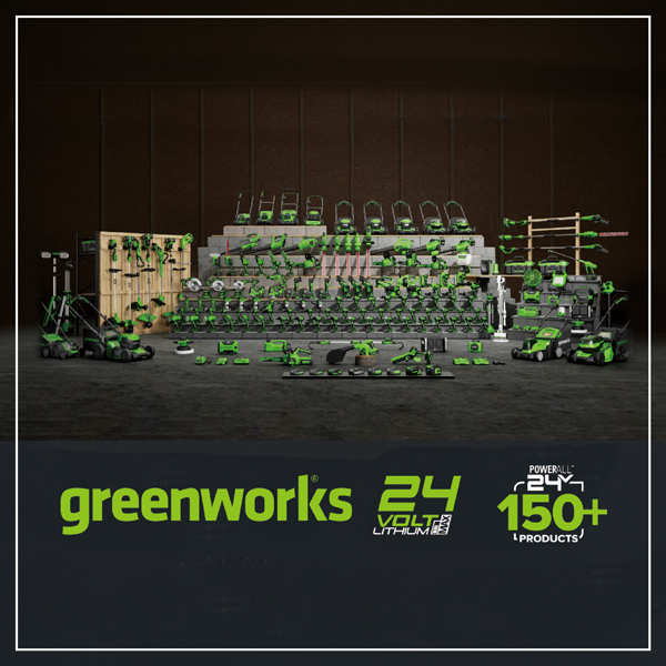 グリーンワークス 24V バッテリー 草刈機 ・充電器付き ST24BA2 刈払機