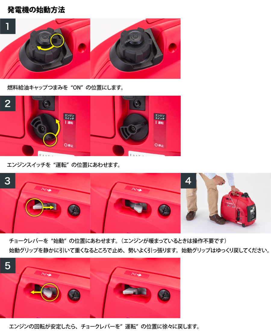ホンダ（HONDA） EU9i 正弦波インバーター搭載発電機 EU9IT1JN1 オイル