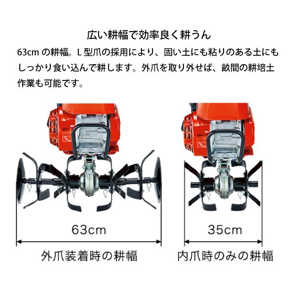 ホンダ（HONDA） 耕運機 家庭用 耕うん機 パンチ 標準ローター付き