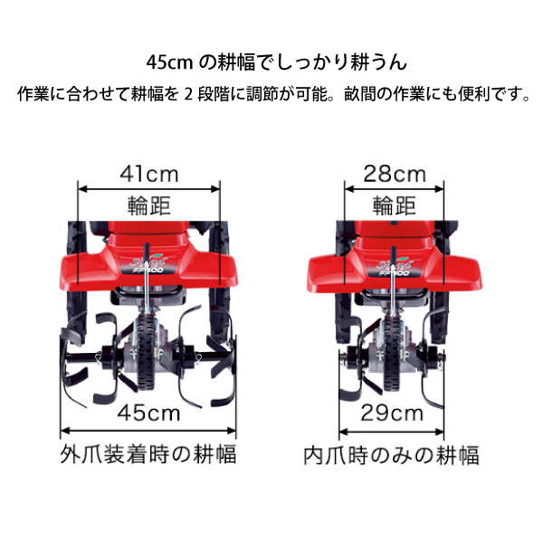 ホンダ（HONDA） 耕運機 家庭用 耕うん機 サ・ラ・ダ 標準モデル