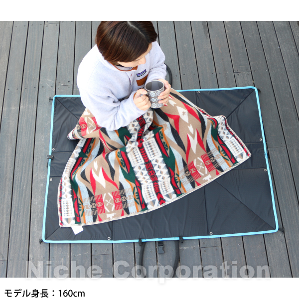 ヘリノックス オリガミトート 1822257-BK ギア収納 バッグ レジャーシート キャンプ用品 20L_4