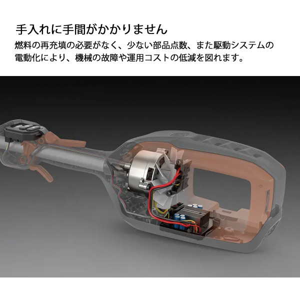 新品 ハスクバーナ バッテリー草刈機 535iFR 本体のみ ハスクバーナ（Husqvarna） バッテリー刈払機 本体のみ 【535iFR