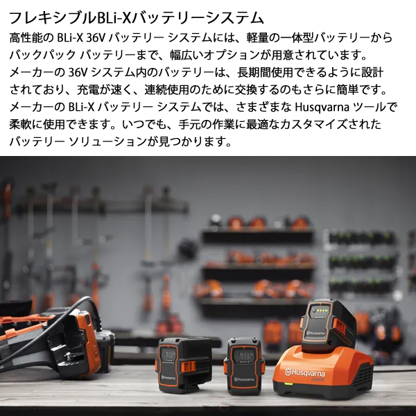 ハスクバーナ（Husqvarna） バッテリー 40-B220X Bluetooth 970607801