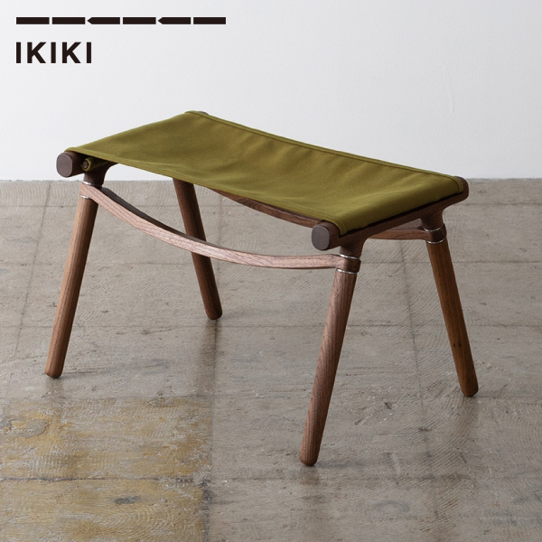 ikikiイキキ サイドスツール　ウォールナット IKIKI（イキキ） サイドスツール ウォルナット キャンバス