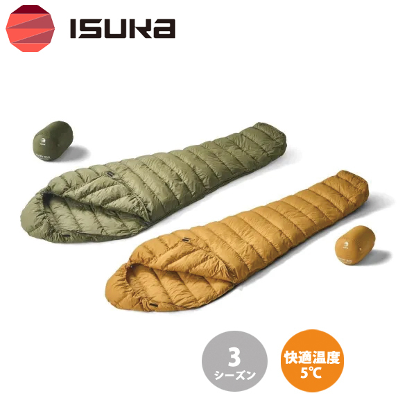 ISUKA（イスカ） エントリーバッグ 1319 アウトドア キャンプ 寝袋