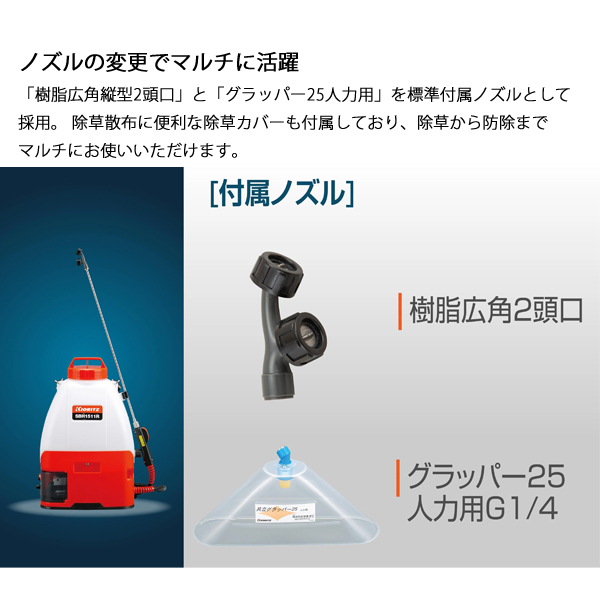 KIORITZ（共立） 36V バッテリー動噴 15L 本体のみ SBH1511R-NN 動噴