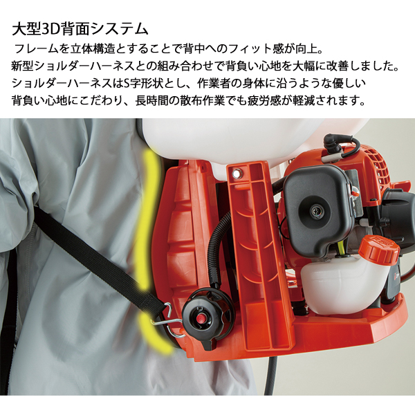 KIORITZ（共立） 背負動力噴霧機 15L SHRE15DX 動噴 : ニッチ