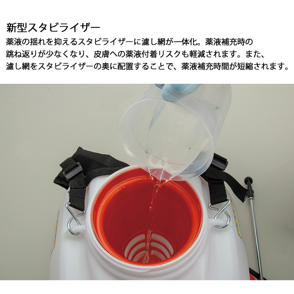 KIORITZ（共立） 背負動力噴霧機 15L SHRE15DX 動噴 : ニッチ