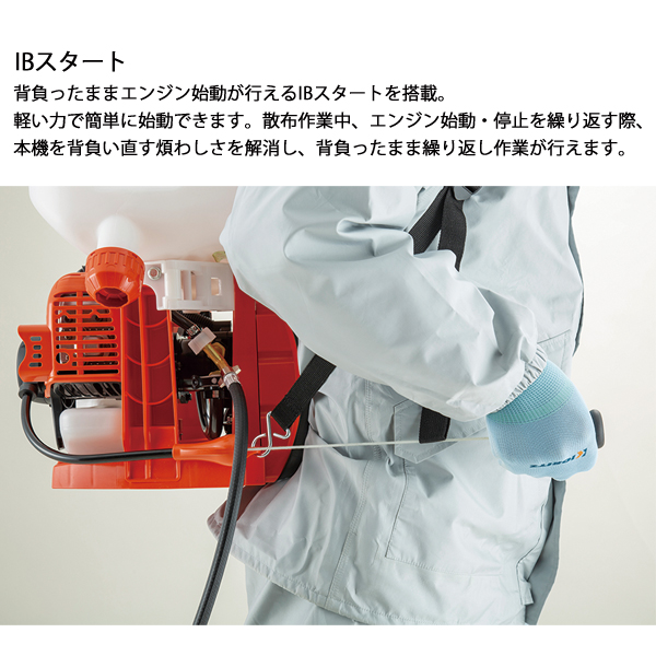 KIORITZ（共立） 背負動力噴霧機 15L SHRE15DX 動噴 : ニッチ