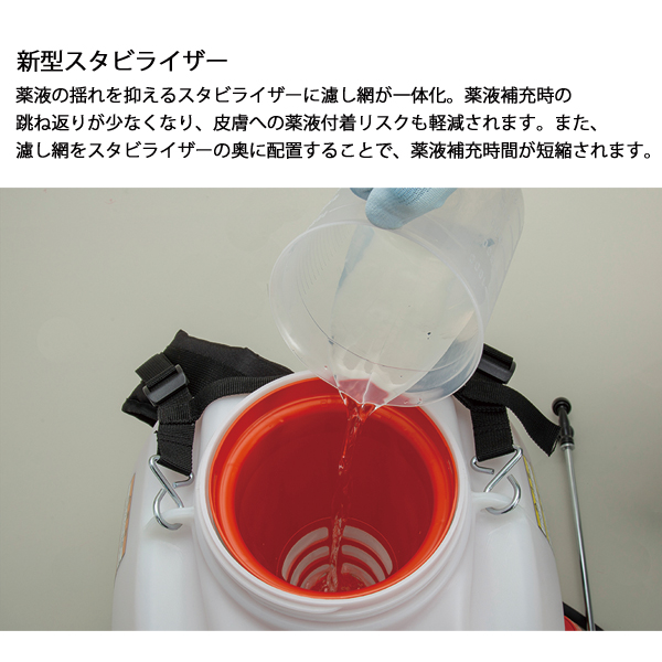 KIORITZ（共立） 背負動力噴霧機 20L SHRE20DX 動噴 : ニッチ