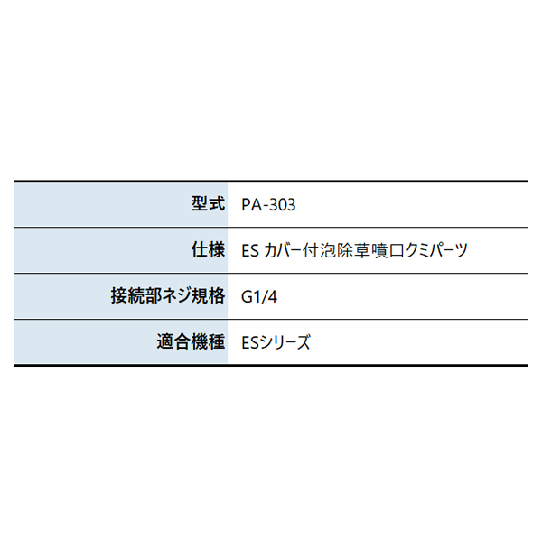 工進 カバー付泡状除草噴口組 エンジン用 PA...の詳細画像1