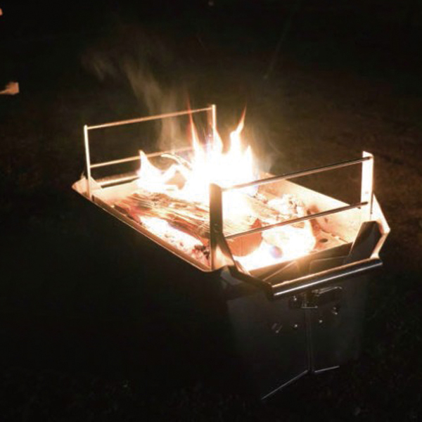 WILDTHINGS ファイヤーボックスコンテナBOXタイプ焚き火台 WT-FB