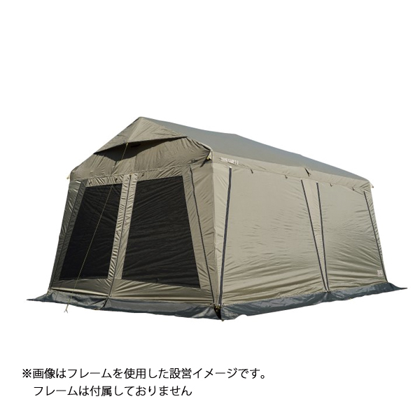 WILDTHINGS  ベースキャンプT-2 屋根幕　キャビンテント仕様 屋根幕のみ　3.0x4.5m WTT-2 アウトドア キャンプ 日よけ | 
