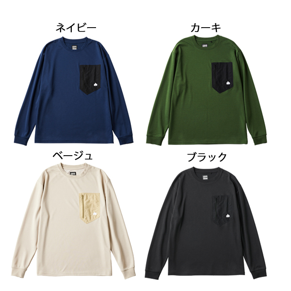 LOGOS（ロゴス） LIPNER リカバリープルオーバー 35306 Tシャツ 長袖