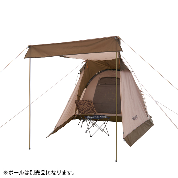 未開封LOGOS オーニングリビング、DUOセット-BB No.71208010 LOGOS ロゴス テント Tradcanvas オーニングリビング DUO セット