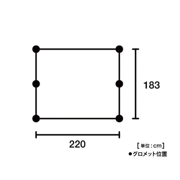 LOGOS（ロゴス） 木かげメッシュ Qセットタープ用サイドウォール220