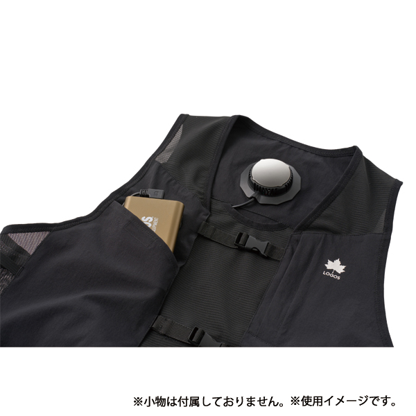 LOGOS（ロゴス） ペルチェクールベスト 81336711 工具 ブラック