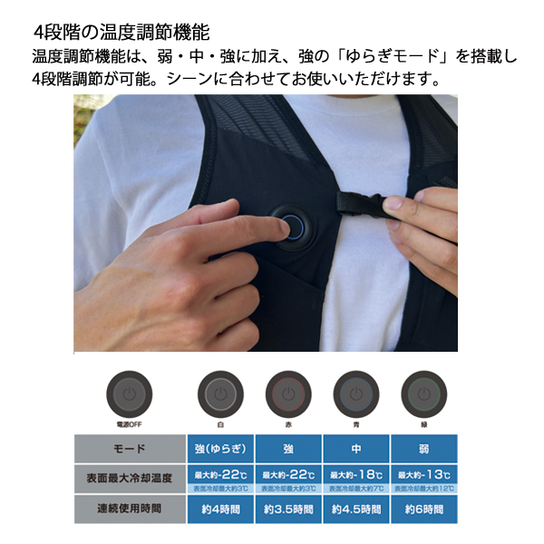 LOGOS（ロゴス） ペルチェクールベスト 81336711 工具 ブラック