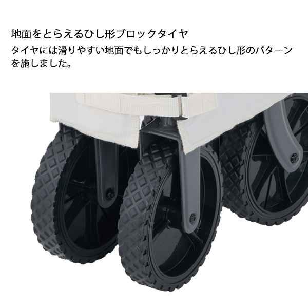 ロゴス スマートテスリンキャリーカート 84720751 アウトドア キャンプ キャリーワゴン キャンプ用品 大容量 109L 耐荷重約120kg コンパクト収納_5