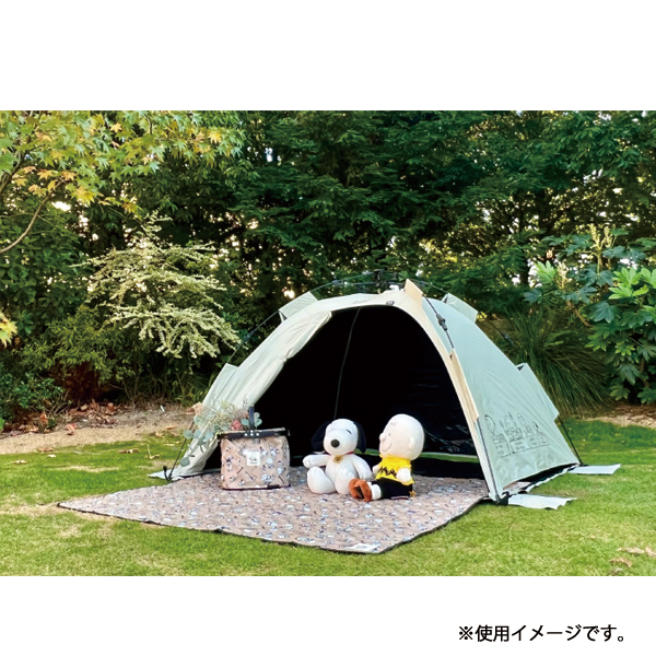 LOGOS ロゴス SNOOPY PEANUTS 75years ソーラーQ-TOPフルシェード