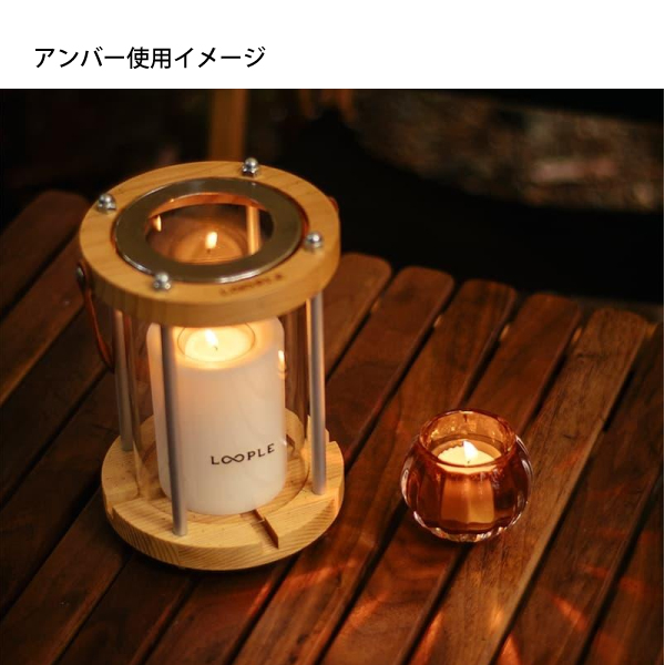 キャンドルセット6点セット ループル アウトドアキャンドル グローブ &ハイパワーカップキャンドル