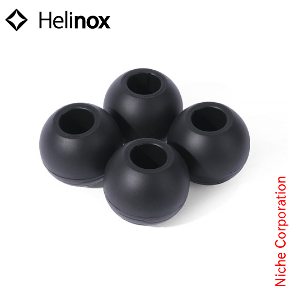 Helinox（ヘリノックス） チェアボールフィート (4個セット) ブラック