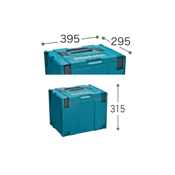 マキタ（makita） マックパックタイプ4 A-60539 青 工具 収納 ケース